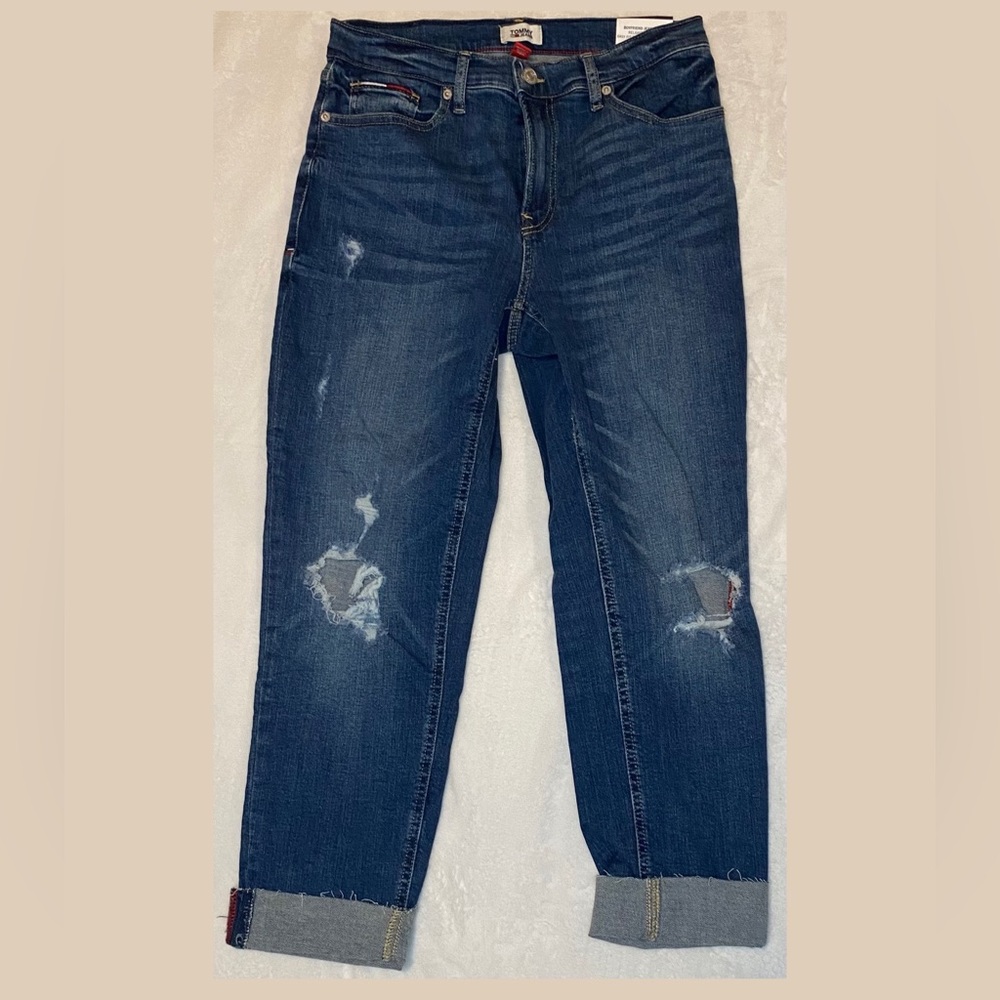 Tommy Hilfiger Boyfriend Jean Ankle Size 6